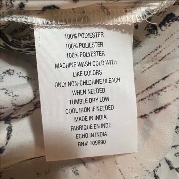 Seven7 Melissa McCarthy Hi Lo Blouse size L - Picture 3 of 5